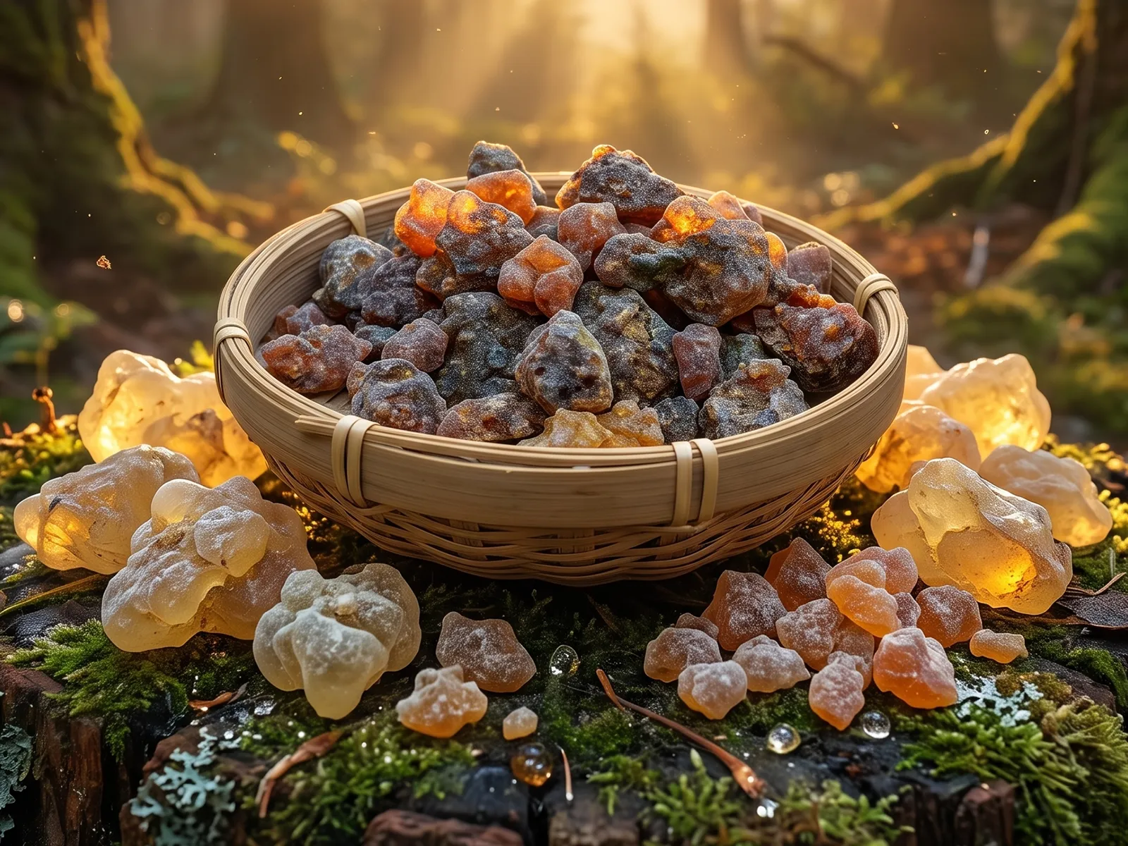 Natural incense ingredients